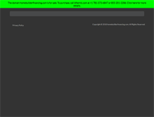 Tablet Screenshot of homebuilderfinancing.com